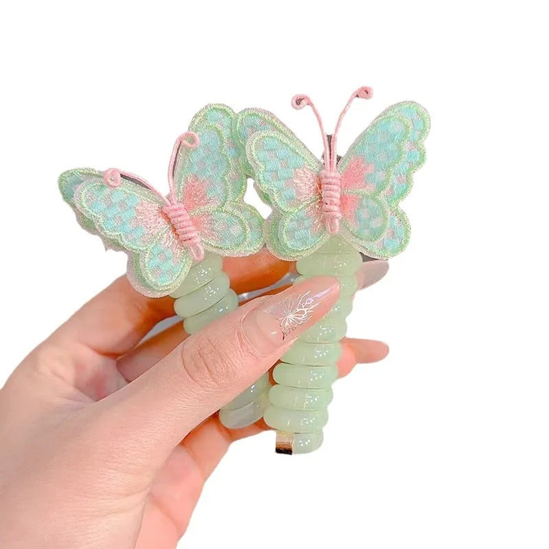 Butterfly Telephone Wire Hair Bands