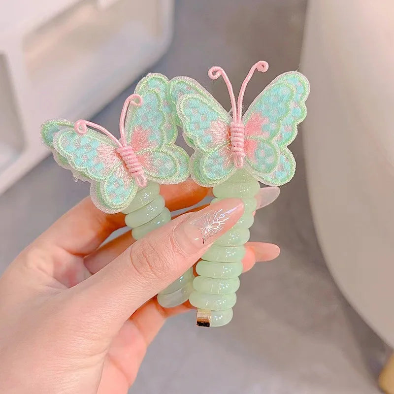 Butterfly Telephone Wire Hair Bands